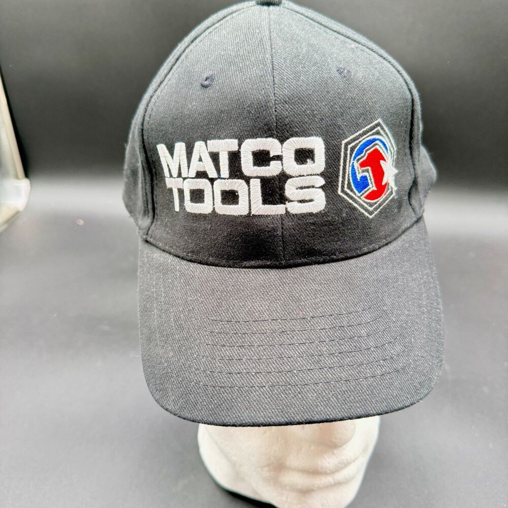 Matco Tools Hat Cap Black Adjustable "We're the‎ Source" MainGate Mechanic Shop